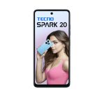 TECNO Spark 20 (8GB+128GB) Blue 32MP Selfie + 50MP Main Camera, 90Hz Dot-in Display with Dynamic Port & Dual Speakers with DTS| 5000mAh Battery |18W Type-C|