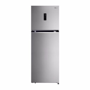 LG 343 Litres Double Door Refrigerator, 3 Star Rated With Smart Inverter Compressor, Convertible, Door Cooling™ & Frost-Free (Shiny Steel Finish)(GL-T382TPZX)