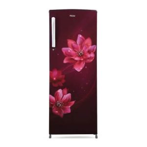 HAIER185 Litres Refrigerator Marine Peony Direct cool 2 Star BEE Rating (HRD2052CMP-P)