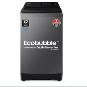 Samsung 10 Kg 5 Star Rated Wi-Fi Enabled Inverter Fully Automatic Top Loading Washing Machine (WA10BG4546BDTL) (Versailles Gray)