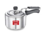 Prestige Svachh,1.5 Litres, Straight Wall Aluminium Inner Lid Pressure Cooker, With Deep Lid For Spillage Control - Silver (10738)