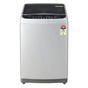 LG 8 kg Washing Machine With Fully Automatic Top Load  with In-built Heater Silver  (T80AJSF1Z)