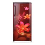 Haier 175 Litres, Direct Cool Single Door Refrigerator 2 Star (Red Erica) (HRD-1962CRE-N)