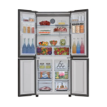 Haier 531 Litres French Door Refrigerator Appliance (2023 Model)(Black Steel) (HRB-550KS) - Image 2