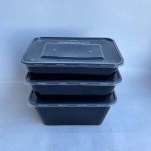 Rectangular Plastic Container With Lid