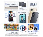 Vivo Y02t (Sunset Gold, 4GB RAM, 64GB Storage) - Image 2