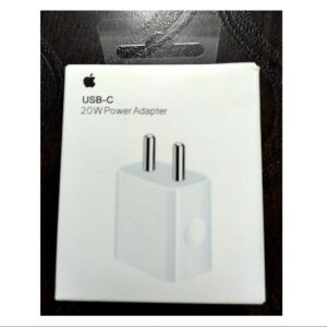 USB-C Power Addapter 20W for Apple iPhone/Ipad/Watch with Out Data Cable-White