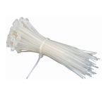 Self Locking Cable Ties | 100 Pieces,(150mm x 3mm) White | Heat Resistant Cable Zip Ties | Self-Locking Cable Organizer | Anti - Slip Wire Organizer | For Indoor & Outdoor Use