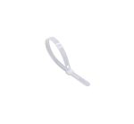 Self Locking Cable Ties | 100 Pieces,(150mm x 3mm) White | Heat Resistant Cable Zip Ties | Self-Locking Cable Organizer | Anti - Slip Wire Organizer | For Indoor & Outdoor Use - Image 2