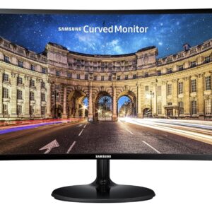 Samsung 24-Inch(59.8Cm) Fhd, 1800R Curved LED Monitor, Va Panel, Slim Design, AMD Freesync (CF392)