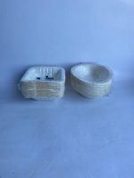 Paper Bowl (Round and Square) (50 pieces)
