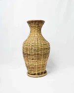 Cane Vase, Natural Handmade Flower Vases