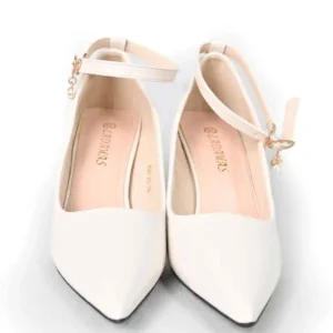 Ladamas Women Heel (White)