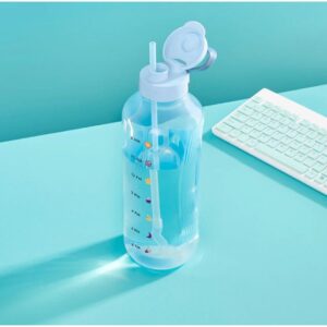 Aquavibe Bottle 2L with Straw