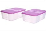 Tupperware FreezerMate  Set 1.5 L (Set of 2) + SS Bowl 600 ml (Set of 4) - Image 3