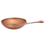 Meyer Prism Open stirfry 26cm Copper - Image 2