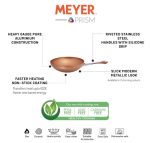 Meyer Prism Open stirfry 26cm Copper - Image 3