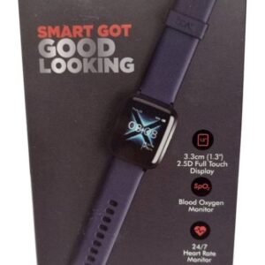 Black Metal Body Casing Boat Storm Smart Watch