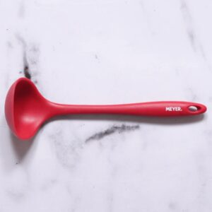 Meyer Silicone Round Ladle, Red
