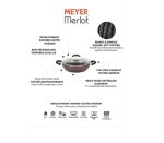 Meyer Merlot Non-Stick Kadai/Wok with Lid, 26cm - Image 6