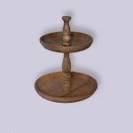 TWO TIER CAKE STAND