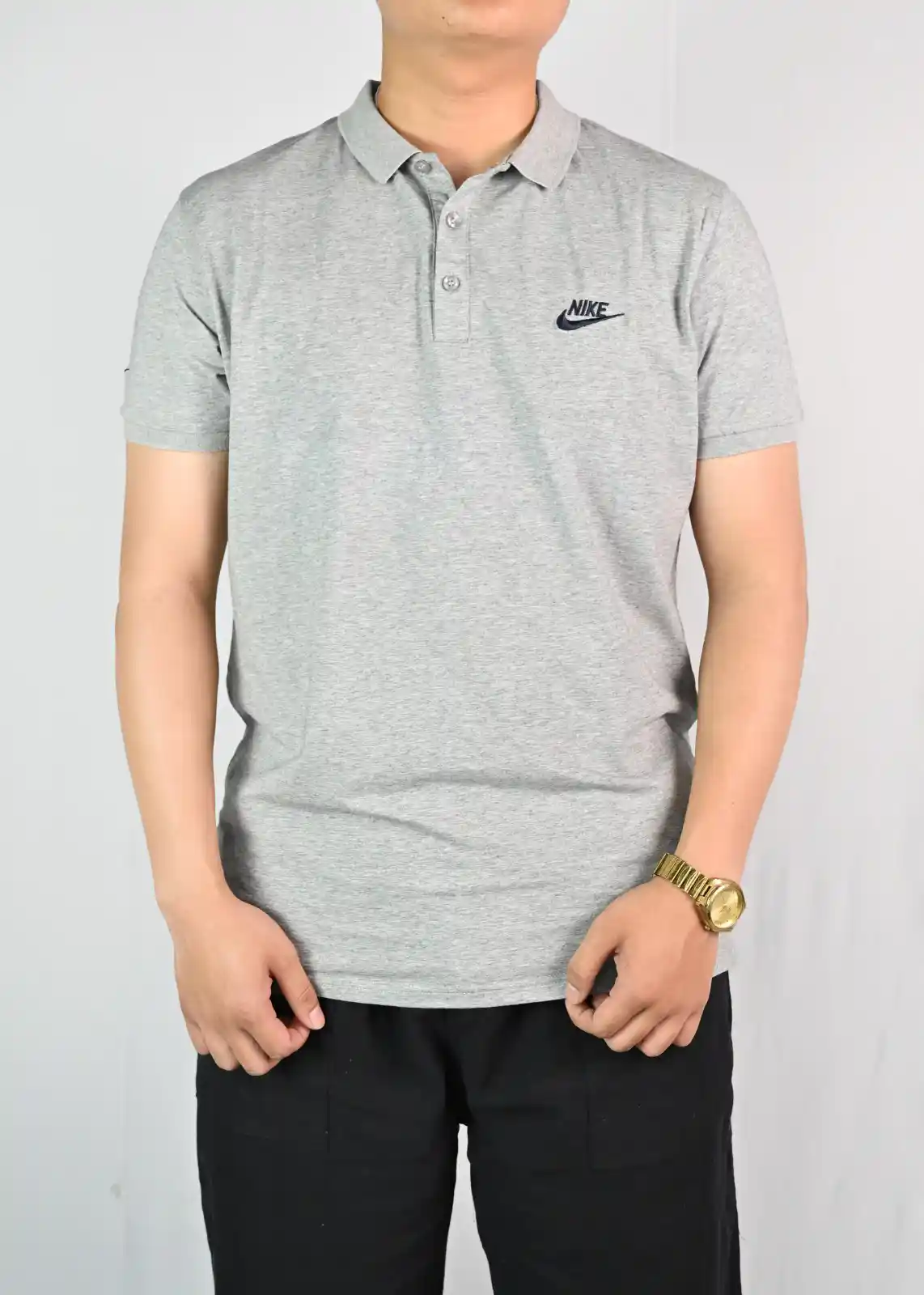 WhatsApp Image 2024-04-12 at 15.19.05 (63) Men's Collar T-Shirt - Image 1