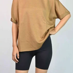 Heavy Cotton Dropped Shoulder Top