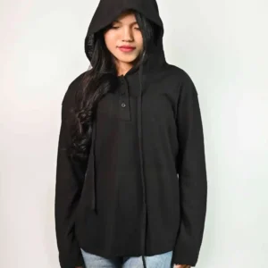 Hooded Shirt Long Sleeve