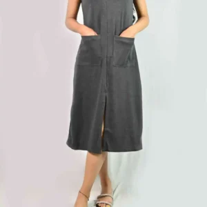 Women A-line Cotton Dress