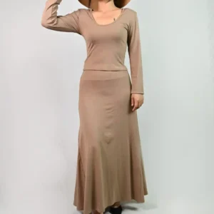 Women's Cotton Suit - Maxi Skirts