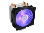 Cooler Master Hyper H410R RGB CPU Cooler - 92mm Fan | Support AMD & Intel CPU Socket AM4, AM3, LGA 1700, 2011, 1151, 1150 | PWM Case Fans | Direct Contact Technology | 4 Heat Pipes