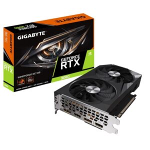 GIGABYTE NVIDIA GeForce RTX 3060 WINDFORCE OC 12GB GDDR6 pci_e_x16 Graphics Card (GV-N3060WF2OC-12GD)