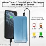 EVM 20000 mAh 22.5 W Power Bank  (Blue, Lithium Polymer, Fast Charging for Mobile) - Image 3
