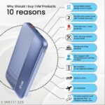 EVM 20000 mAh 22.5 W Power Bank  (Blue, Lithium Polymer, Fast Charging for Mobile) - Image 4