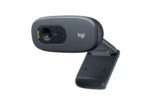 Logitech C270 Digital HD Webcam with Widescreen HD Video Calling, - (Black, HD 720p/30fps) - Image 3