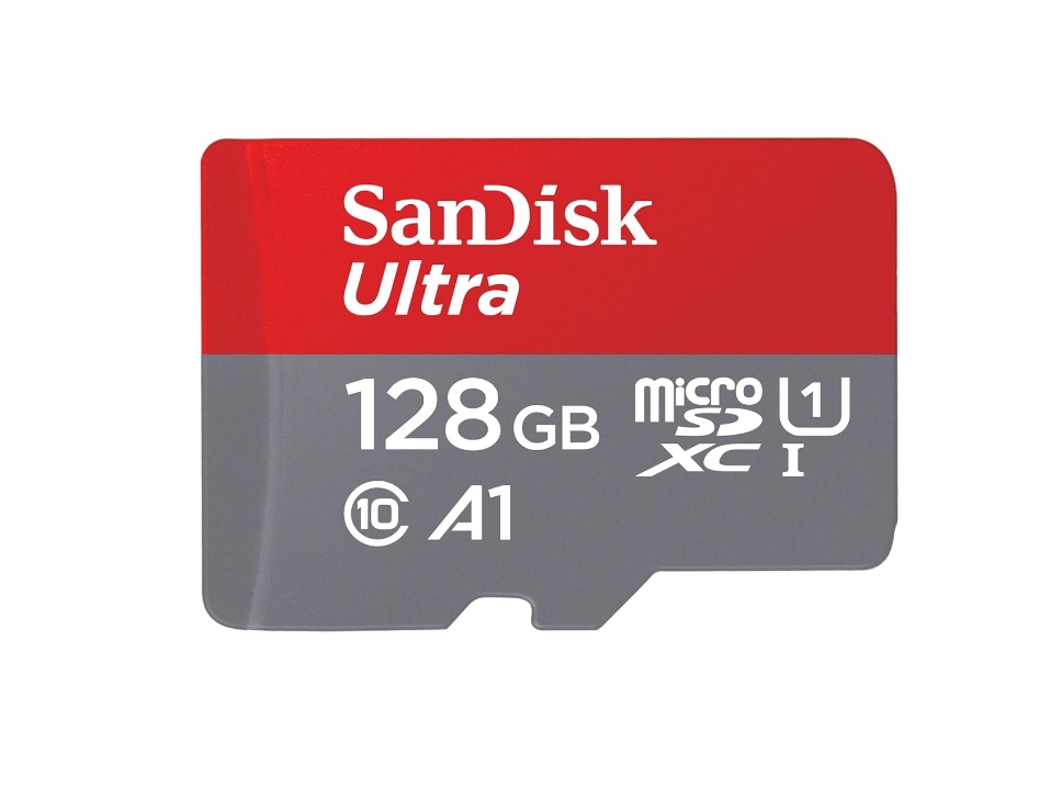q SanDisk Ultra 128GB microSDXC UHS-I, 140MB/s R, Memory Card, 10 Y Warranty, for Smartphones - Image 1