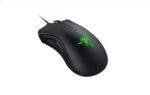 Razer DeathAdder Essential Wired Gaming Mouse I Single-Color Green Lighting I 6400DPI Optical Sensor- Black - RZ01-03850100-R3M1 - Image 3