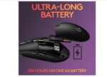 Logitech G304 Lightspeed Wireless Gaming Mouse, Hero Sensor, 12,000 DPI, Lightweight, 6 Programmable Buttons, 250h Battery Life, On-Board Memory, Compatible with PC/Mac - Black - Image 4