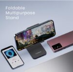 Ambrane Mobile Holding Tabletop Stand, 0-135 Perfect View, Height Adjustment, Wide Compatibility, Multipurpose, Anti-Skid Design (Twistand, Black) - Image 3