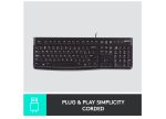 Logitech K120 Wired Keyboard for Windows, USB Plug-and-Play, Full-Size, Spill-Resistant, Curved Space Bar, Compatible with PC, Laptop - Image 6