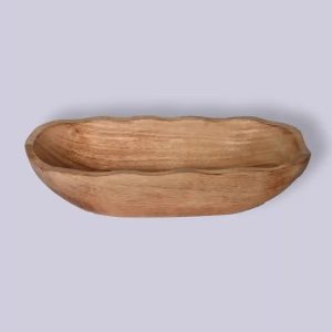 Wooden Fruit Bowl