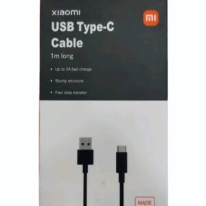 Xiaomi Original High Speed Type C Xiaomi Cable Turbo Fast Charge  (Compatible with MI, Xiaomi, redmi, White, One Cable)