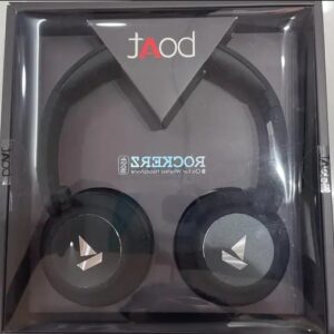 BoAt Rockerz 450 Bluetooth On Ear Headphones with Mic , Padded Ear Cushions, Integrated Controls and Dual Modes(Luscious Black)