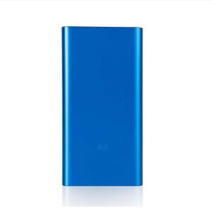 MI 10000mAh 3i Lithium Polymer Power Bank Dual Input(Micro-USB and Type C) and Output Ports 18W Fast Charging (Metallic Blue)
