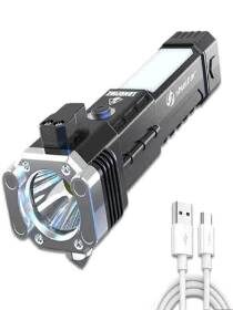 Kailash Torch Light ,Rechargeable Torch Flashlight,Long Distance Beam Range 3 Watt