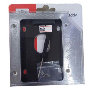 4 D (LABEL) Universal 2nd HDD Caddy 9.5mm SATA 2.0 Slim SATA III Hard Drive Optibay Adapter for Laptop CD DVD Optical Drive Bay