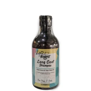 Robust Long Coat Shampoo for Dogs & Cats 400ml (Jojoba and Tea Tree Oil)