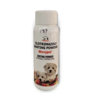 MerryPet Clotrimazole Dusting Powder (Antifungal and Antibacterial)