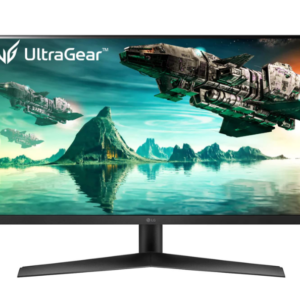 LG Ultragear IPS Gaming Monitor 68.58 cm (27 Inch), FHD, 1920 x 1080, 1ms, 144Hz, NVIDIA® G-SYNC® Compatible, AMD FreeSync™ Premium, HDR 10, sRGB 99% (Typ.), DP, HDMI, Headphone Out, 27GN60R