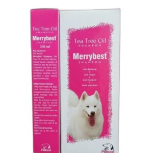 MERRYBEST Dog Shampoo, For Clinic Purpose With Tea Tree Oil 200ML
